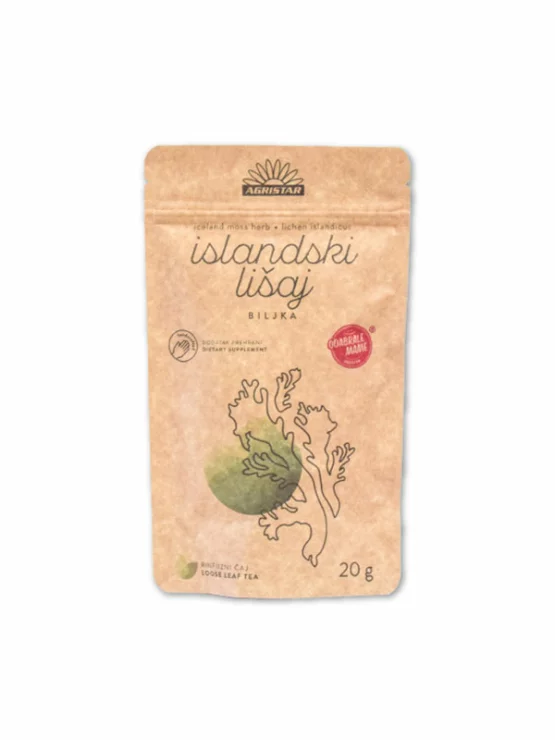 Agristar Isländischer Flechtentee in einer 20g Packung
