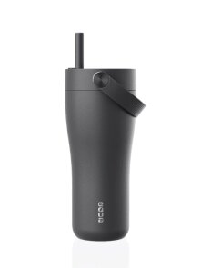 Equa Edelstahl Thermobecher Schwarz - 600ml