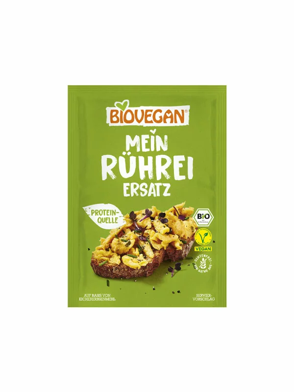Biovegan Mischung für vegane Rühreier in einer 50g Packung