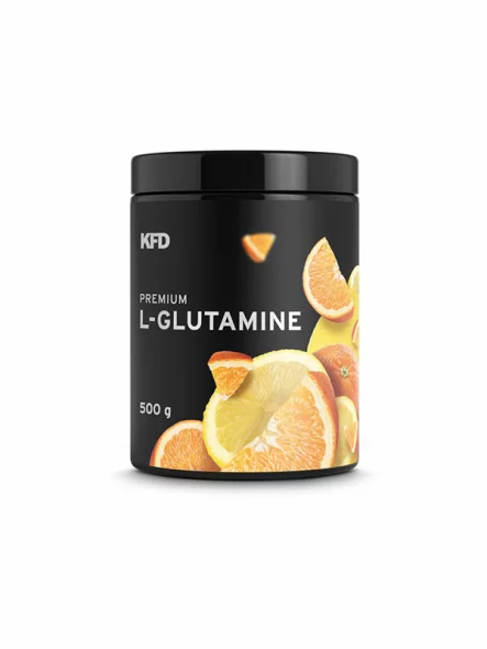 KFD Nutrition Glutamin Premium 500g Orange/Zitrone