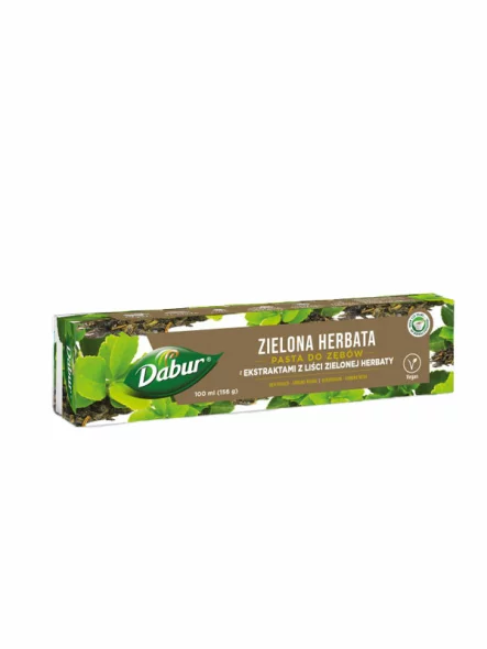 Dabur Ayurvedische Zahnpasta Grüner tee in einer 100ml Packung