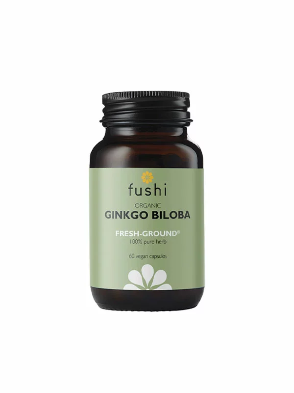 Ginko biloba – Bio 60 Kapseln Fushi