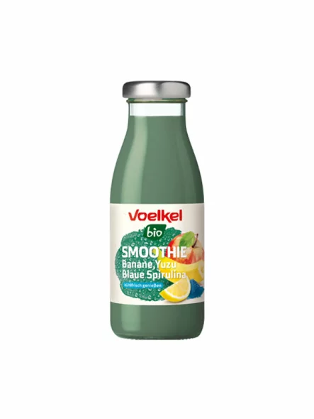 Smoothie Banane & Spirulina & Yuzu – Bio 0,25l Voelkel