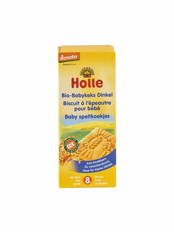 Holle Dinkelkekse für Kinder (ab dem 8. Monat) – Bio in einer 150g Packung