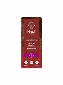 Khadi Pflanzliche Haarfarbe Mahagoni in der 100g Packung