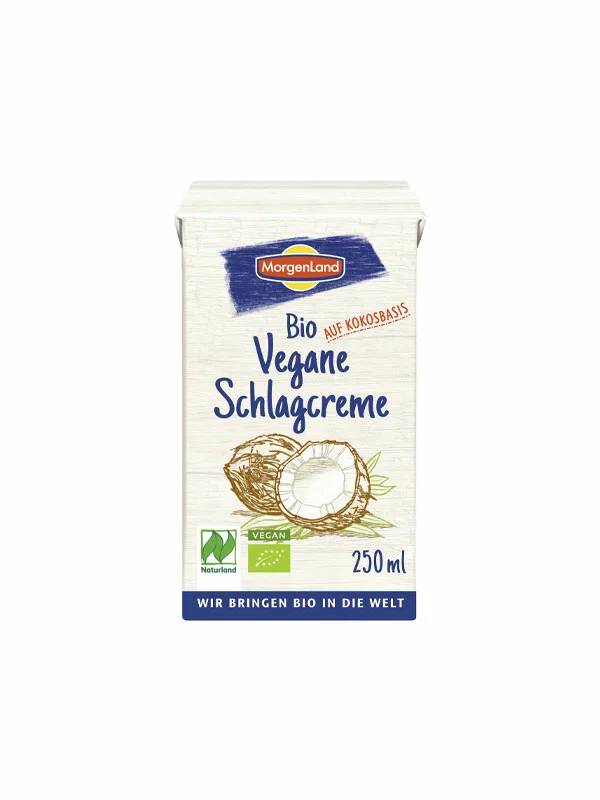 Vegane Schlagsahne – Bio 250g Morgenland