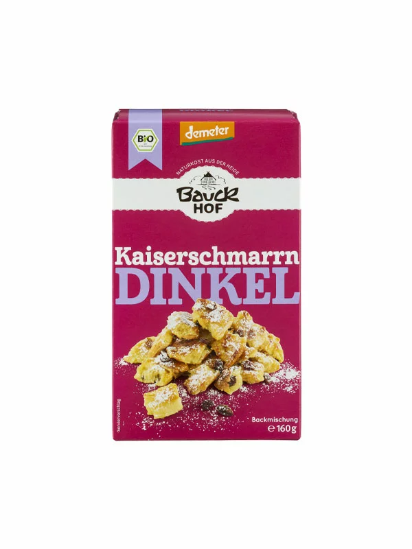 Bauck Mühle Kaiserschmarrn Imperial Streuselmischung – Bio in einer 160g Packung