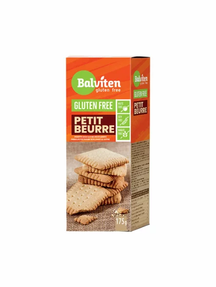 Balviten Petit Beurre Keks Glutenfrei in einer 175g Packung