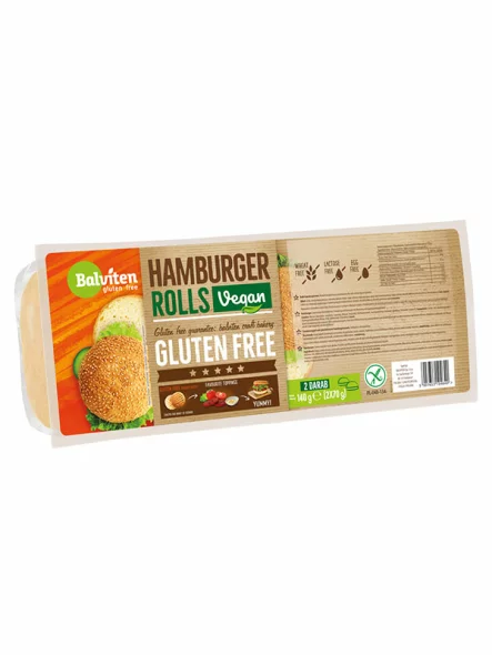 Balviten Hamburger Brötchen glutenfrei –in einer 140g  Packung