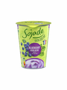 Sojade Joghurt mit Heidelbeeren – Bio in einer 400g Packung
