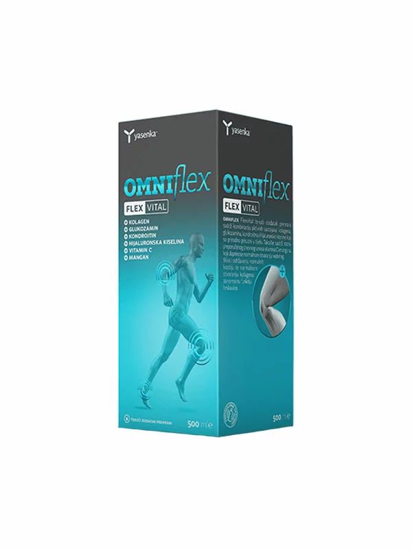 OMNIflex FLEX VITAL Nahrungsergänzungsmittel für Gelenke und Knochen – 500ml Yasenka