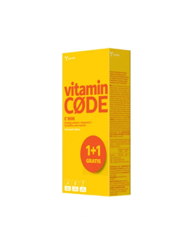 Vitamin C Brausetabletten 1+1 gratis Orange – 20 Stück Yasenka