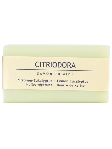 Feste Seife Zitronen-Eukalyptus – 100g Savon du Midi