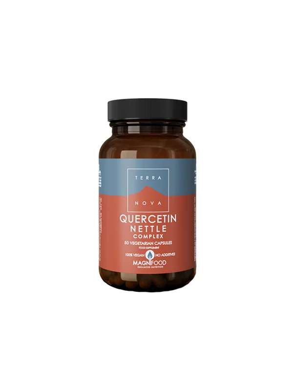 Quercetin und Brennnessel Komplex – 50 Kapseln Terranova