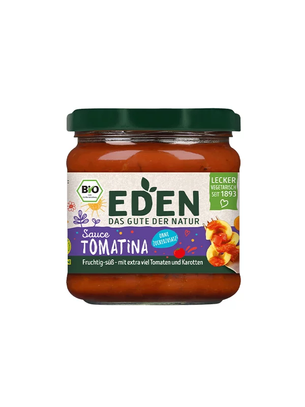 Eden Vegane Tomatensauce Tomatina – Bio im 375g Glas