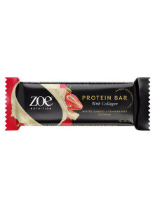 Zoe Proteinriegel Weiße Schokolade & Erdbeere in einer 50g Packung