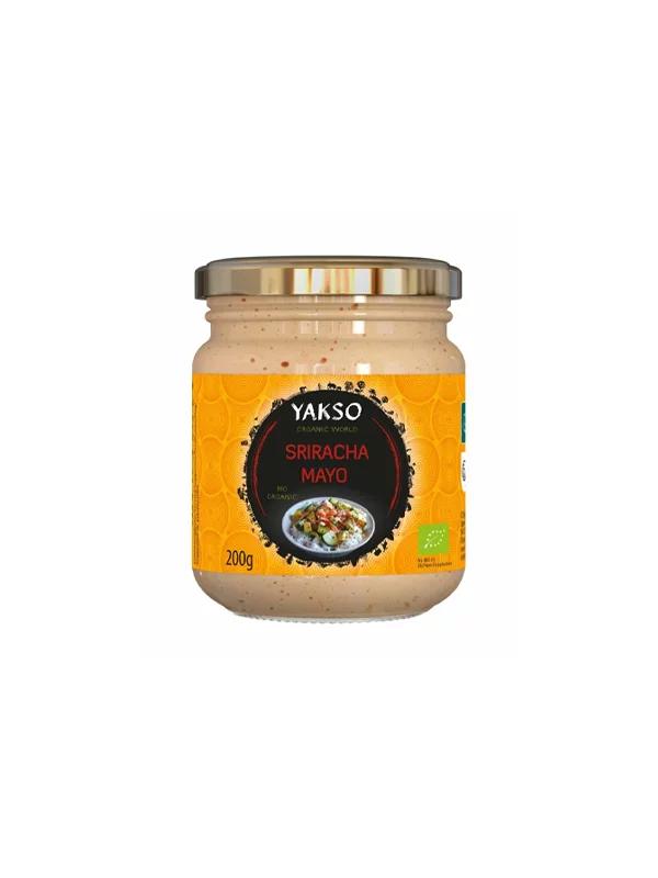 Yakso Sriracha Mayonnaise – Bio im 200g Glas