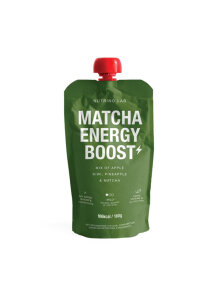 Nutrino Fruchtsnack – Apfel, Kiwi, Ananas und Matcha in einer 180g Packung
