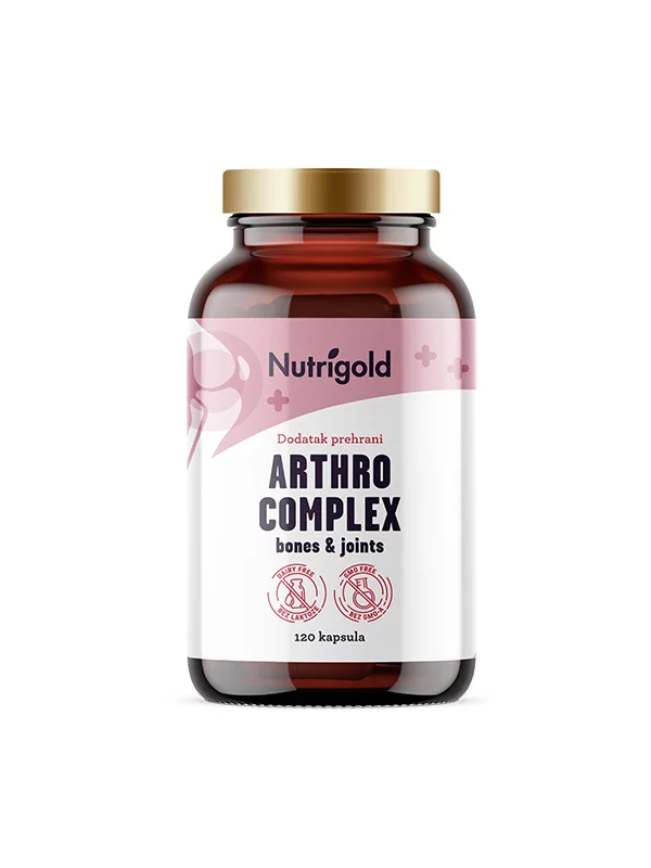 Nutrigold Arthro-Komplex Knochen & Gelenke 704mg mit 120 Kapseln in der Packung