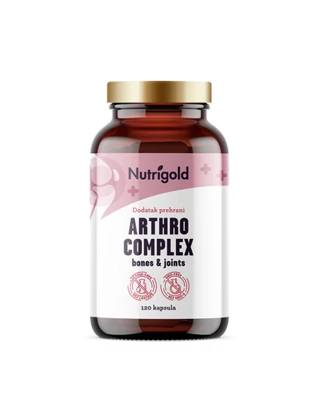 Nutrigold Arthro-Komplex Knochen & Gelenke 704mg mit 120 Kapseln in der Packung