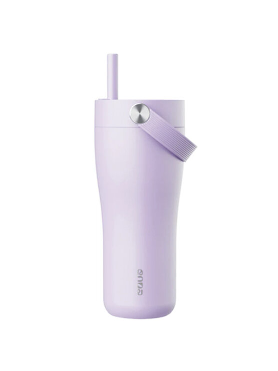 Equa Edelstahl Thermobecher Lavendel mit einem 600ml Fassungsvermögen