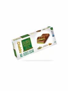 Diablo Dubai Schokolade ohne Zuckerzusatz in der 200g Packung