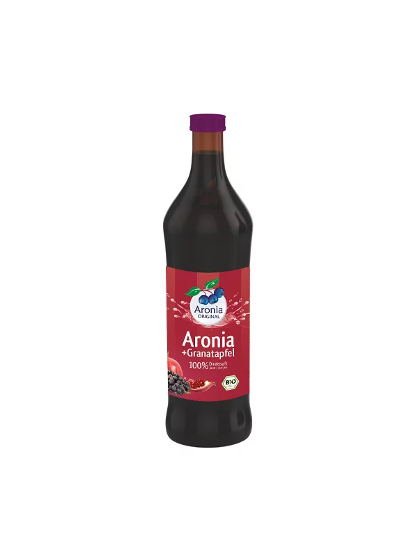 Aronia-Granatapfelsaft Bio – 0,7l Aronia Original