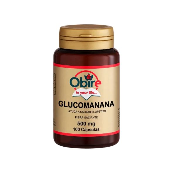 Glucomannan in Kapseln 500mg – 100 Kapseln Obire