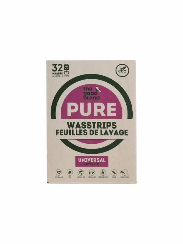 Öko-Waschtücher Lavendel – 32 Stück the good brand