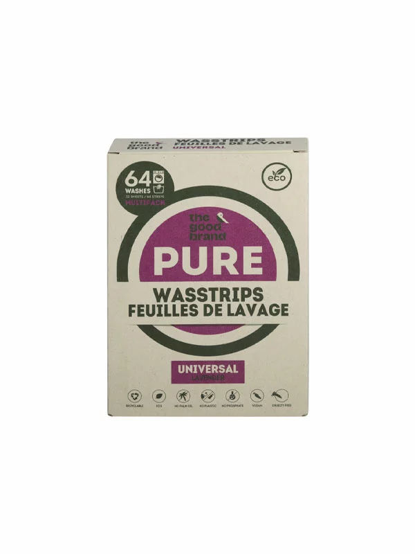 Öko-Waschblätter Lavendel – 64 Stück the good brand