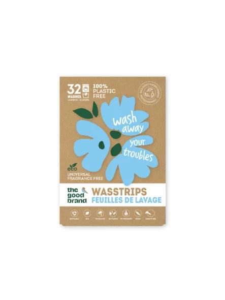 Öko-Waschblätter Neutral – 32 Stück the good brand