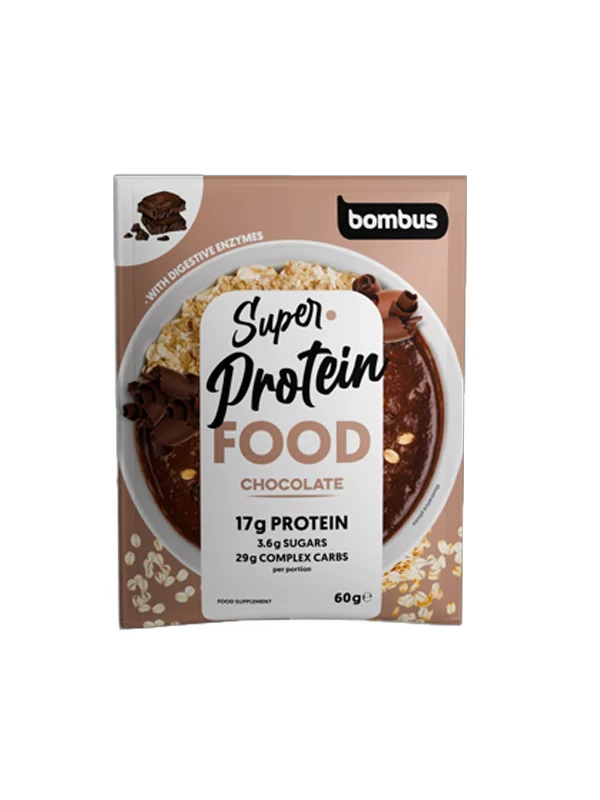 Bombus Super Protein Porridge Schokolade in einer 60g Packung