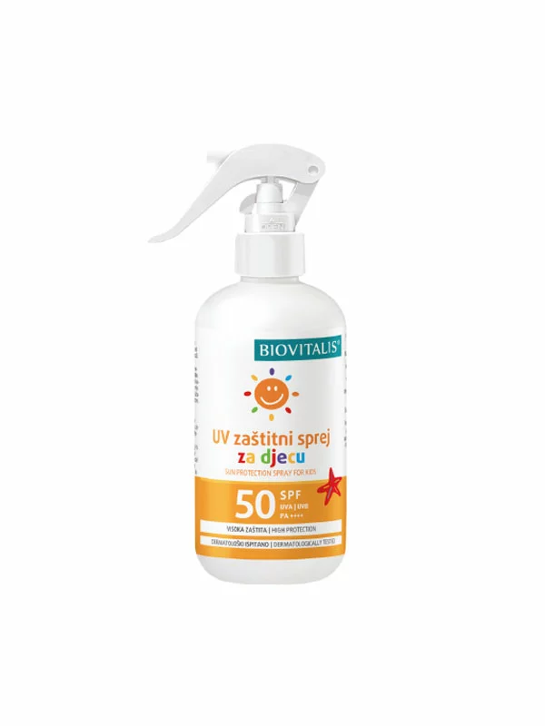 UV-Schutzspray für Kinder LSF 50 – 250ml Biovitalis