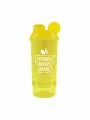 Smart Shaker mit Zusatzbehälter – Gelb mit einem Volumen von 500ml