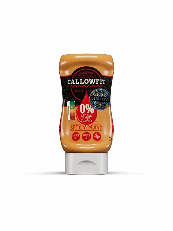 Callowfit Spicy Mayo-Style Sauce ohne Gluten & ohne Zuckerzusatz in einer 300ml Packung