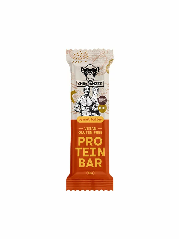 Proteinriegel Erdnuss – Bio 45g Chimpanzee