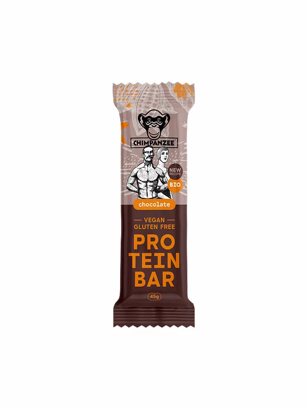 Proteinriegel Schokolade – Bio 45g Chimpanzee