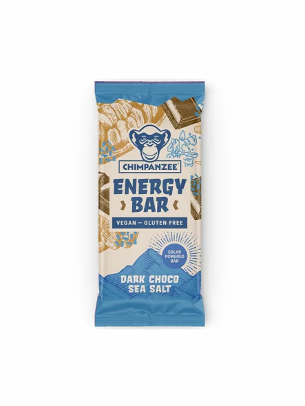 Energieriegel Zartbitterschokolade & Meersalz – 55g Chimpanzee