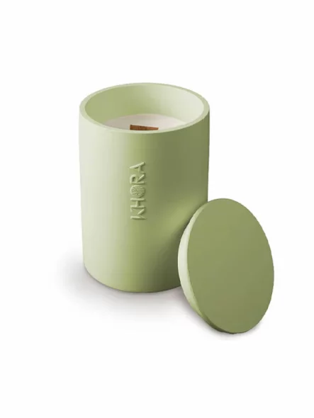 Duftkerze aus 100% Sojawachs Matcha Latte – Khora