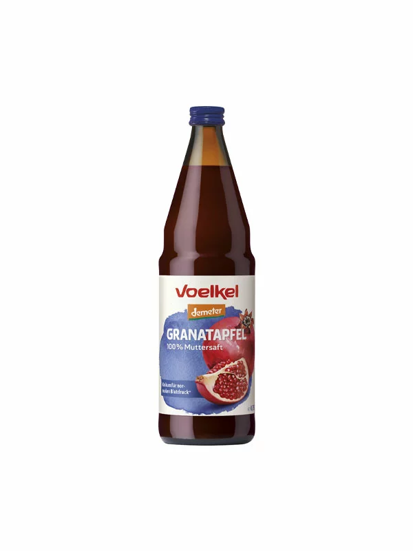 Granatapfelsaft 100% Direktsaft – Bio 0,75l Voelkel