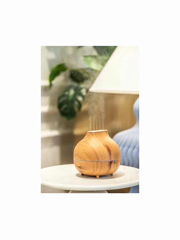 Luftbefeuchter & Aroma-Diffusor MIST, hellbraun – 400ml Serene House