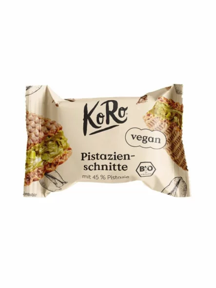 KoRo Handels GmbH Pistazien-schnitte – Bio in einer 22g Packung