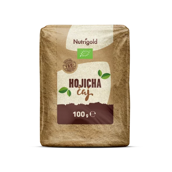 Nutrigold Hojicha Pulver – Bio in einer 100g Packung