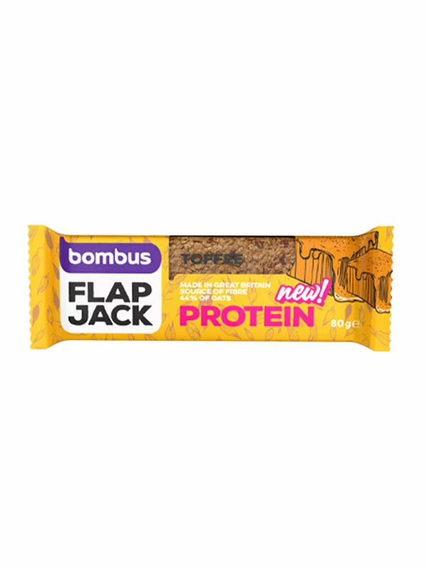 Bombus Flapjack Protein – Toffee 80g