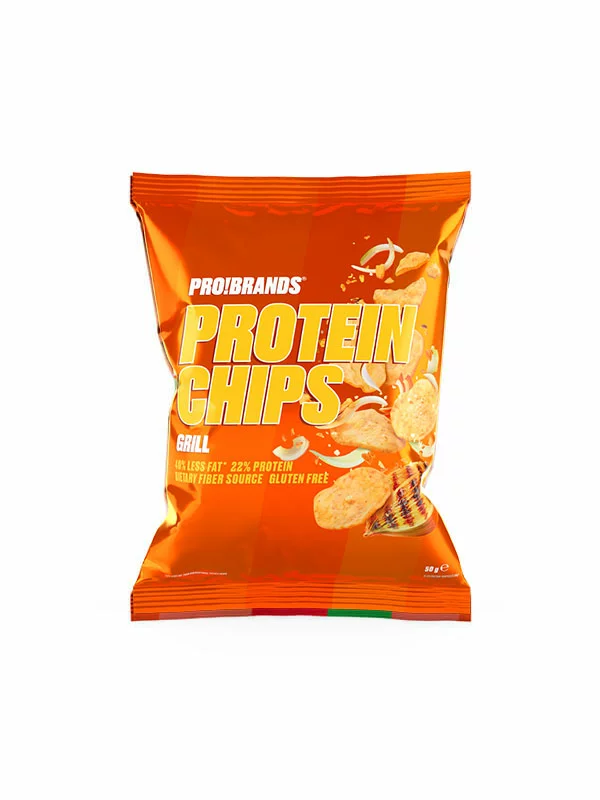 Fcb Brands ProteinPro Chips Grill/BBQ in einer 50g Packung