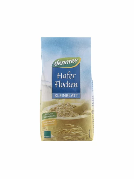 Haferflocken zart Glutenfrei – Bio 500g dennree