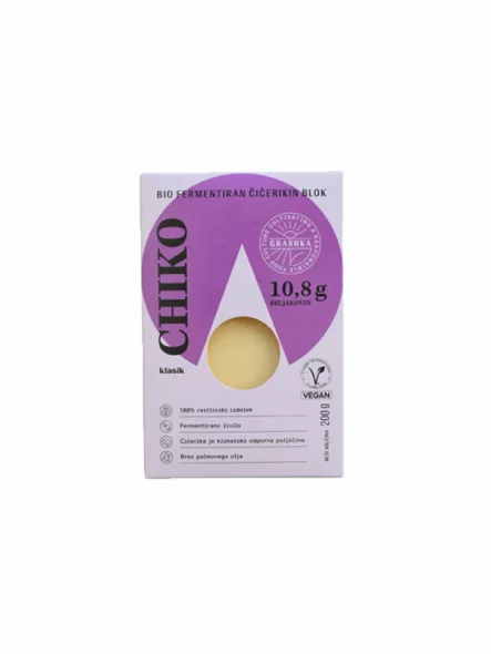 Grashka Kichererbsen-Schnitzel Chiko Klassik – Bio in einer 200g Packung