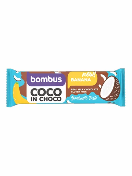 Coco in Choco – Banane 40g Bombus