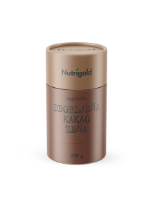 Nutrigold Kakao Nibs - Biologisch in einer 200 Gramm Packung