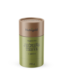 Nutrigold Gerstengras-Pulver - Biologisch in einer 200 Gramm Packung